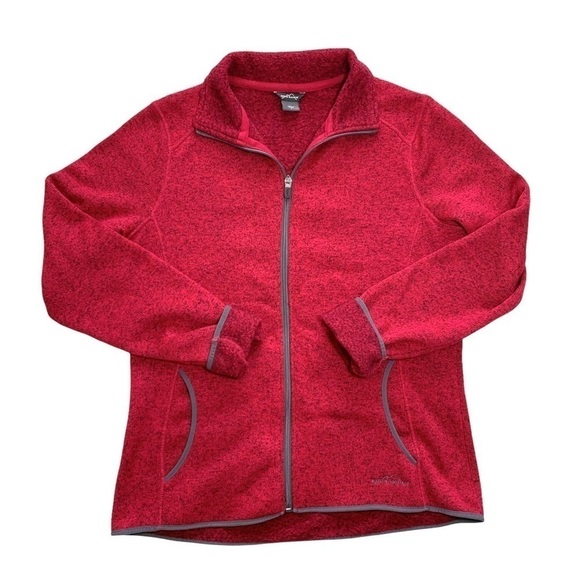 Eddie Bauer Quest Fleece Raglan Full-Zip Jacket L - Picture 12 of 17